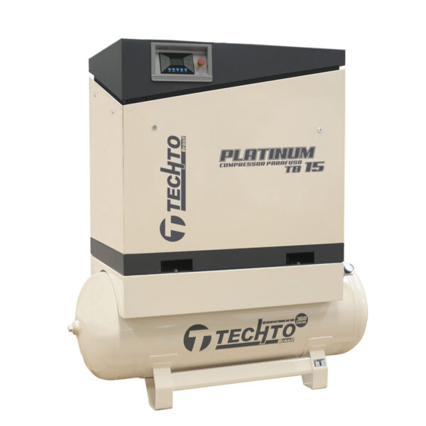 Compressor de Parafuso 15hp 8bar - Platinum TB 15