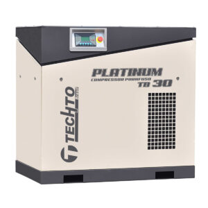 Compressor de Parafuso 30hp 8bar - Techto Platinum TB 30