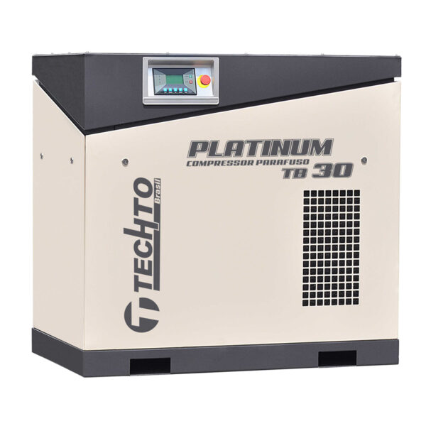 Compressor de Parafuso 30hp 8bar - Techto Platinum TB 30