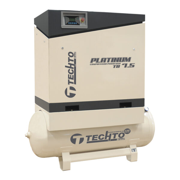 Compressor de Parafuso 7.5hp 8bar – Techto Platinum TB 7.5
