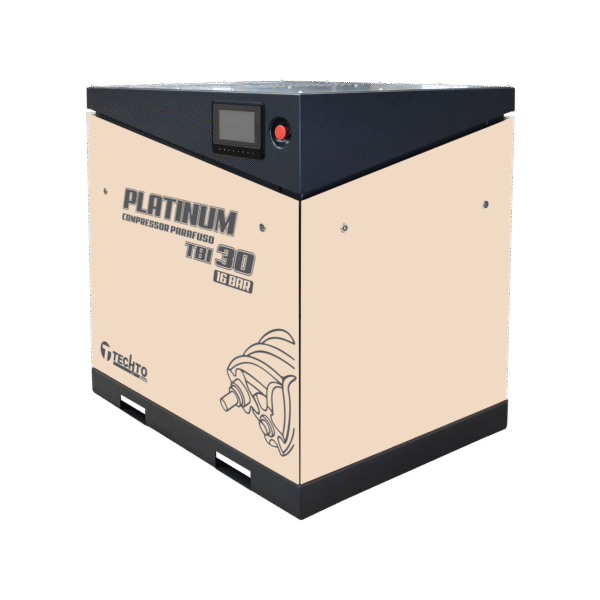 Compressor de Parafuso 30hp 16bar – Platinum TBI 30 - Imagem 2