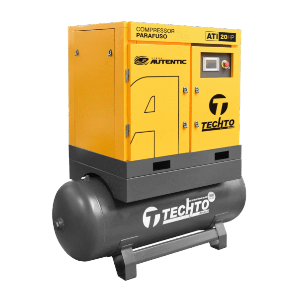 Compressor de Parafuso Sobre Reservatório - ATI 20hp 10bar - Imagem 2