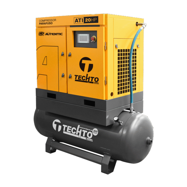 Compressor de Parafuso Sobre Reservatório - ATI 20hp 10bar - Imagem 3